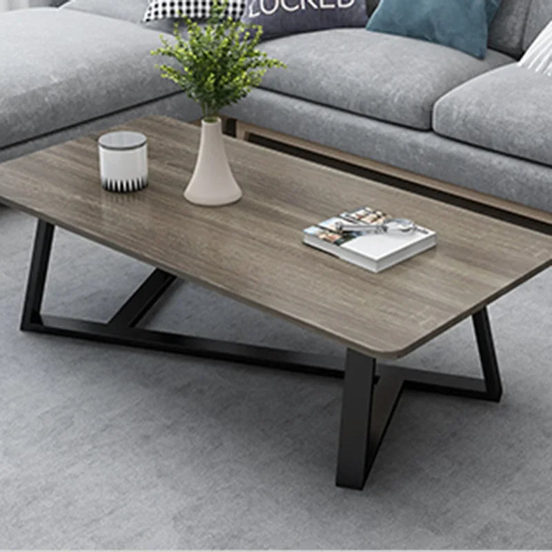 Table basse moderne en marbre et acier | Style nordique, design épuré – Plusieurs tailles