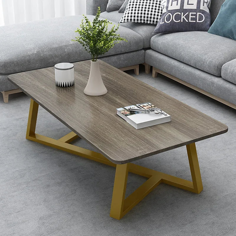 Table basse moderne en marbre et acier | Style nordique, design épuré – Plusieurs tailles